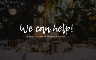 redo wedding video